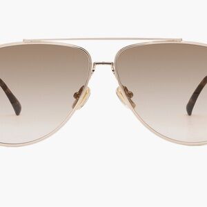 DEZI Gold Frame Aviator Sunglasses